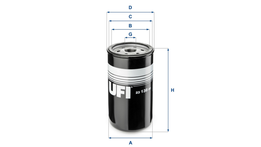 Filtro Olio Mot.Perkins-Yanmar