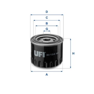 Filtro Olio Clio 1.9 D/Td-1.5 Dci 05 In Poi