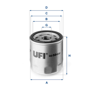 Filtro Olio Jumper 11 In Poi Transit 14 In Poi 2.2 Tdci