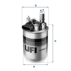 Filtro Gasolio Juke-Pulsar 1.5 Dci