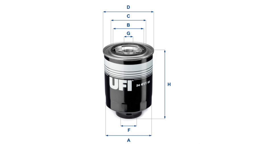 Filtro Gasolio Land Cruiser 3.0 Td-Mazda 6 2.2 D