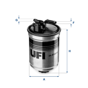 Filtro Gasolio Polo-Lupo 1.4-1.9 Tdi-Sdi