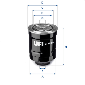 Filtro Gasolio Lancer Viii-Peug.4008 1.8-2.2 Di-D