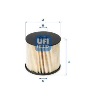 Filtro Gasolio Scudo-Ulysse 99 In Poi Peug.307 dal 01 2.0 Hdi