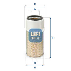 Filtro Aria H100-Pajero-Galloper 2.5 Td 98+