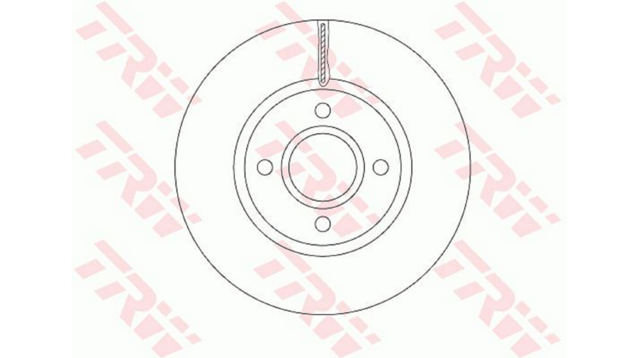 Dischi Freno (Coppia) Ant.Fiesta Vi-B-Max 12+