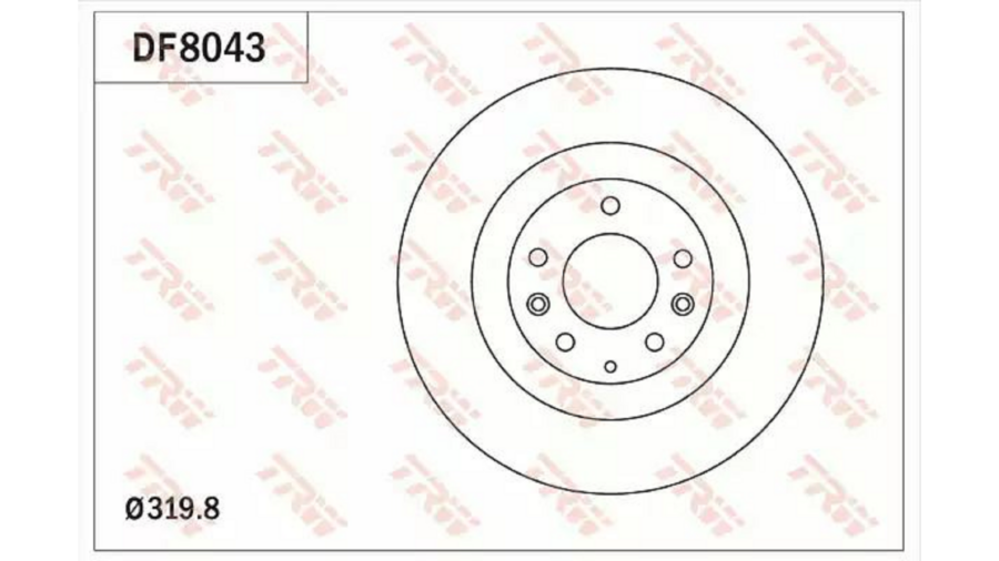 Dischi Freno (Coppia) Ant.Mazda Cx-7 07+ Diam.320