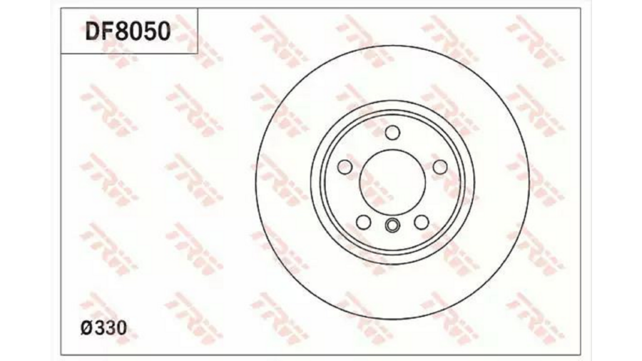 Dischi Freno (Coppia) Ant.Bmw S.3 13+Diam.330