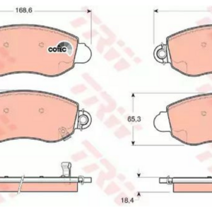 Pastiglie Freno Transit 00-+