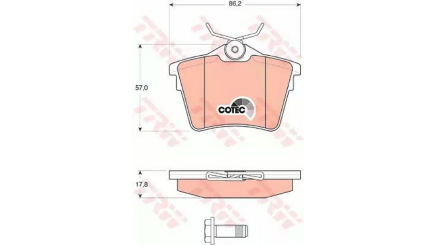 Pastiglie Freno Post.P.407 04-+C5 2.2 Hdi 06-+