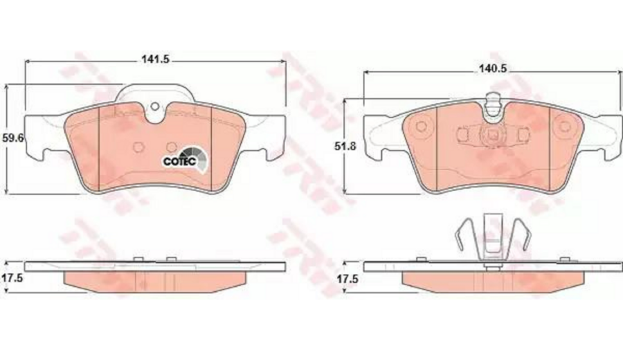 Pastiglie Freno Post.Ml 320 Cdi 05-+