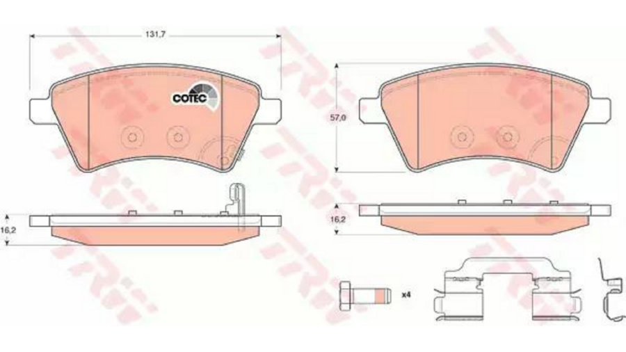 Pastiglie Freno Ant.Sedici-Suzuki Sx4