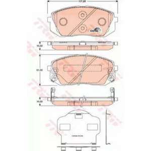 Pastiglie Freno Anteriore Hyundai Ix35 Kia Sportage 10