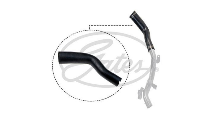 Manicotto/Tubo Aria Intercooler Sx Inf. Fiat Doblò 1.3 Jtdm 05+