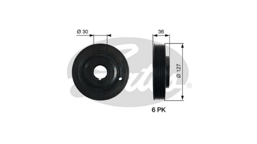 Puleggia Albero Motore Zx-Peug.306-406 1.8I-2.0I 16V