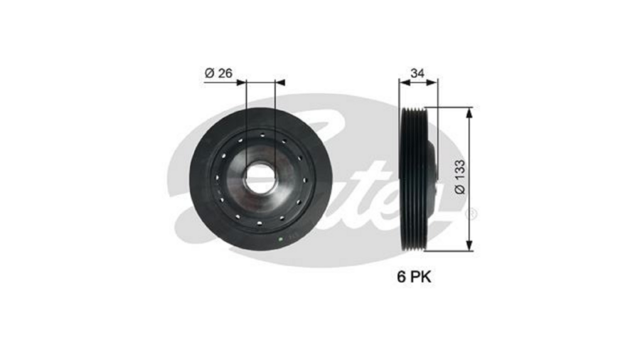 Puleggia Albero Motore Renault 1.6 16V