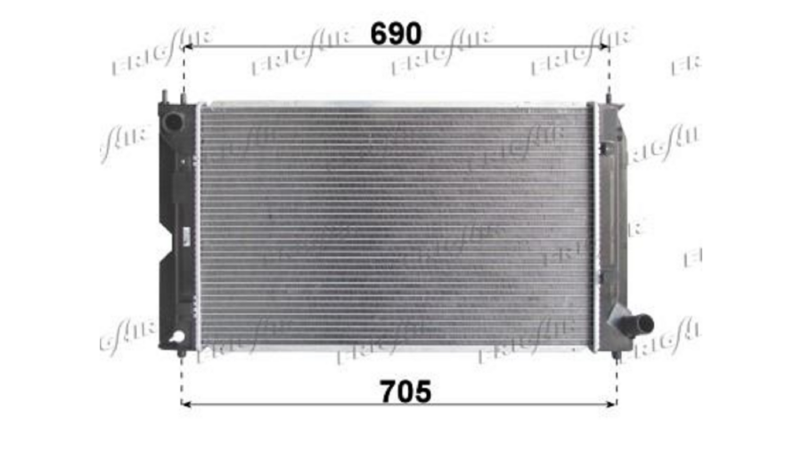 Radiatore Motore Toyota Corolla E12 1.4 D4D 04+ – Uk Prod