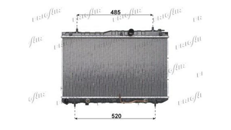 Radiatore Motore Kia Cerato 1.5 Crdi 04+ At A/C