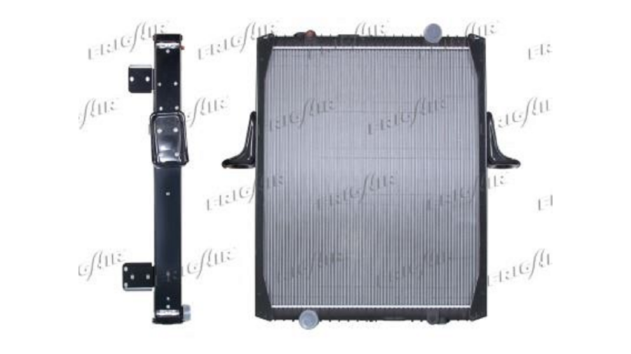 Radiatore Motore Renault Tr. Premium-Kerax 915X727 With Frames
