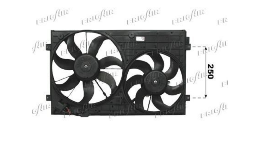 Ventola radiatore raffredd. audi a3 1.9 tdi