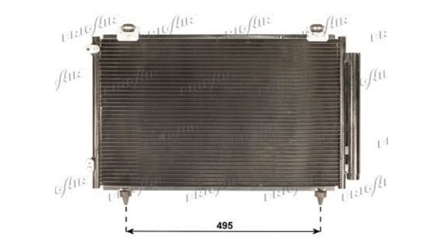 Radiatore Condensatore Toyota Corolla E12-Corolla Verso