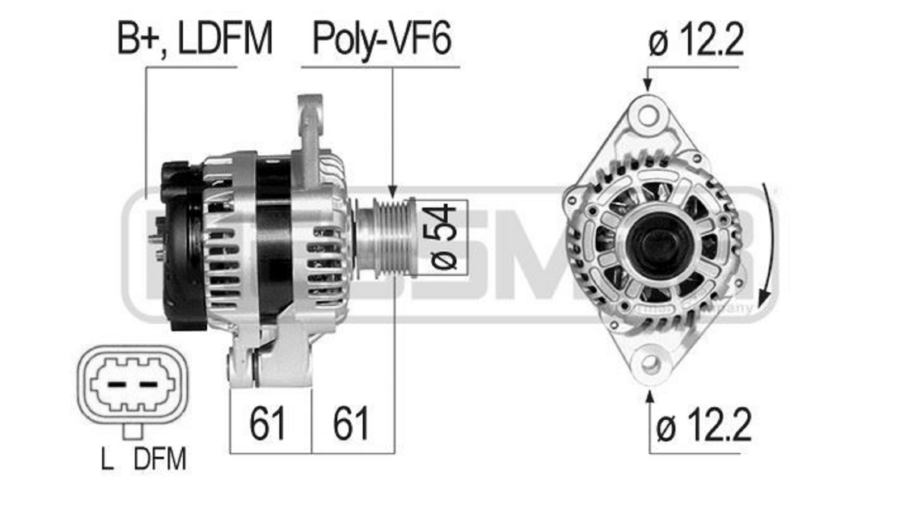 alternatore 100ah insigna a 08+astra j-zafira c 11+2.0 cdti