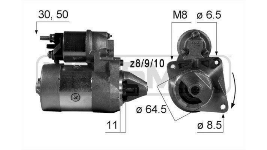motorino avv.y10-seicento 98+punto 1.1 93+1.2 99+bravo/a 1.2 16v