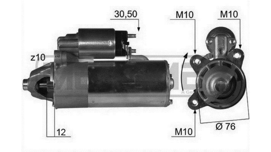 Motorino Avviamento 2.2Kw Mondeo I-II-Focus 98 in poi 1.8 TD/TDi