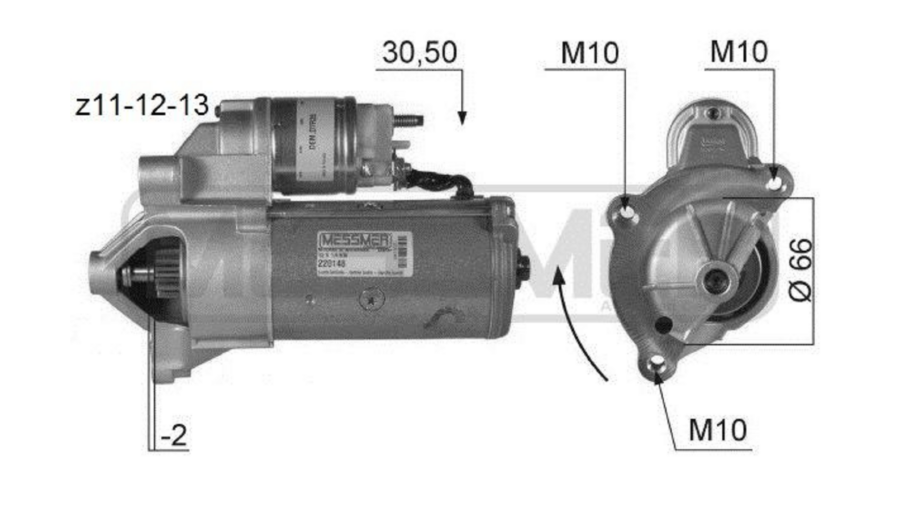 motorino avv.berlingo-c4-xsara