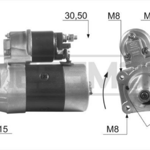 Motorino Avviamento Panda Cinquecento 899 Ie