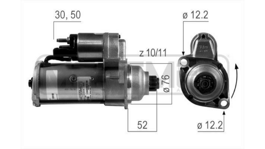 motorino avv.audi a4/sharan 1.9 tdi