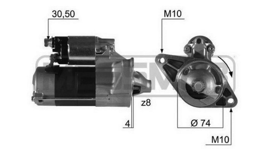 Motorino Avviamento Porter-Feroza 1.3 16v