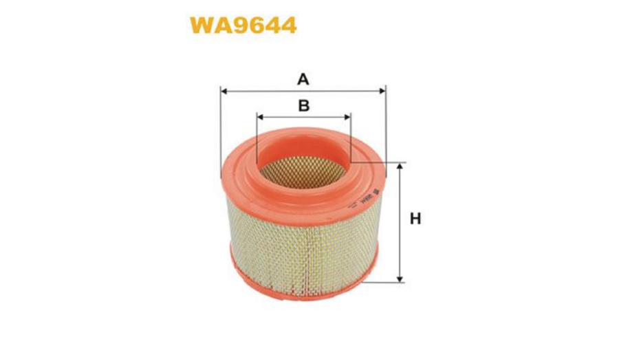 Filtro Aria Hilux-Ranger 2.5 D/Td