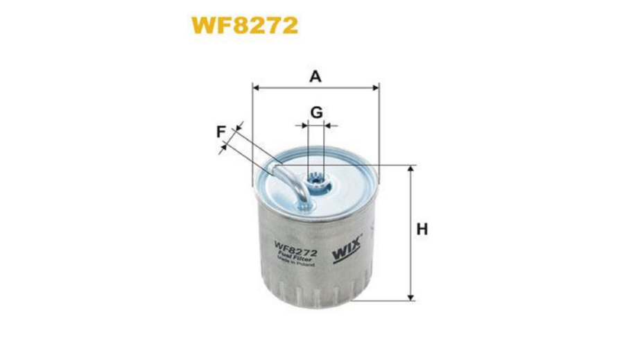 Filtro Gas.Classe C 00+220-270 Cdi “W203”