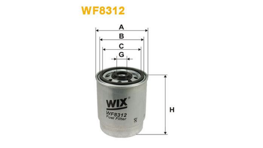 Filtro Gas.Volvo V70-S60 2.5 Tdi