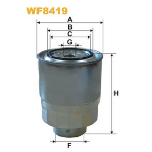 Filtro Gasolio Lancer Viii-Peug.4008 1.8-2.2 Di-D