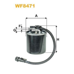 Filtro Gasolio Classe E "S212" 11 In Poi