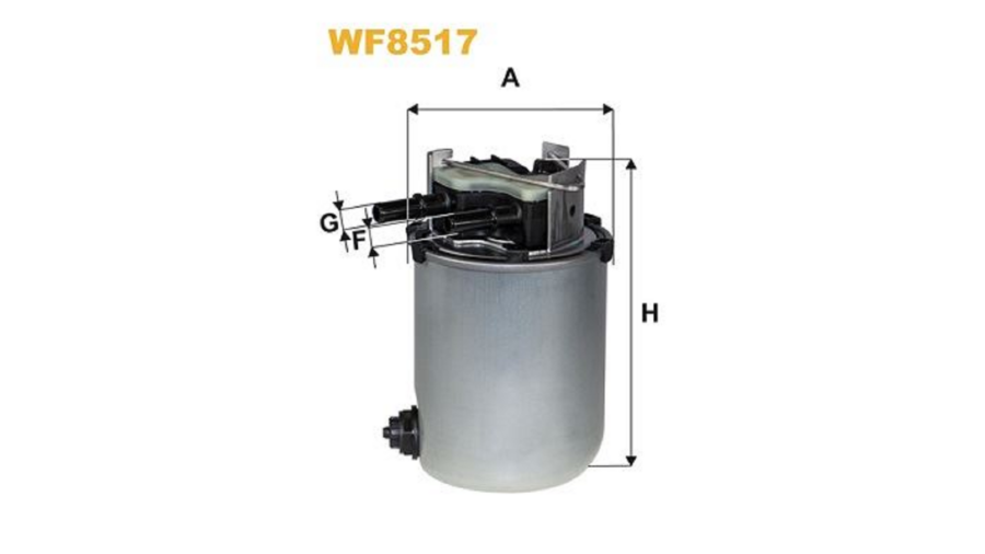 Filtro Gasolio Qashqai 13+Kadjar 15+1.5-1.6-2.0 Dci