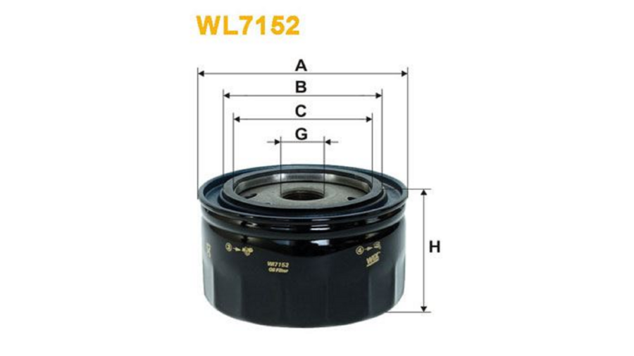 Filtro Olio Renault R11