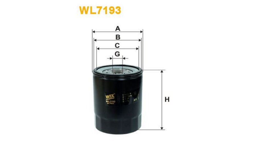 Filtro Olio Kia K2700