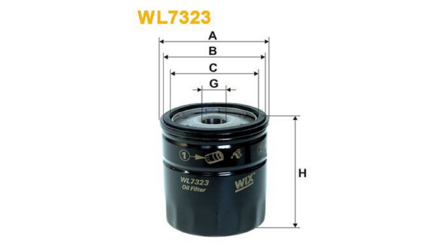 Filtro Olio Focus 1.8I 02+