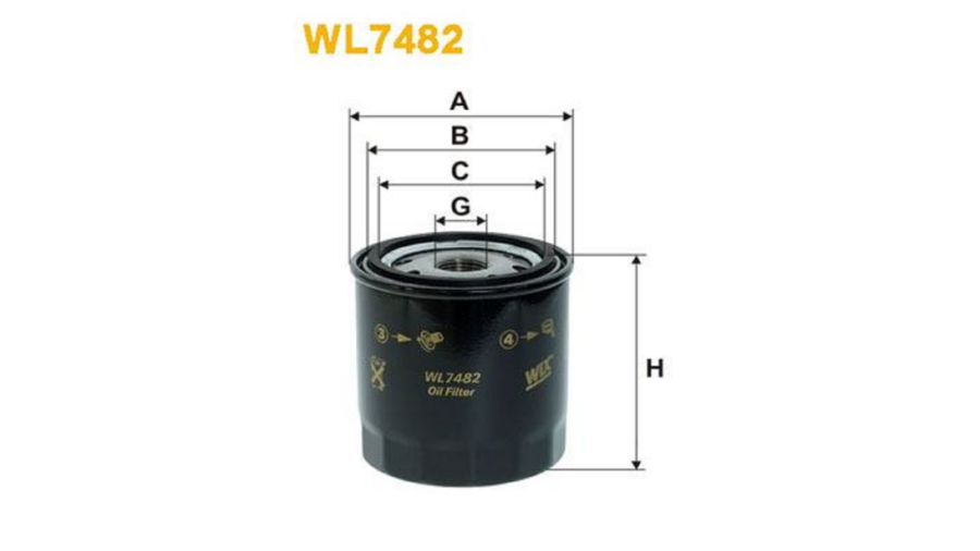 Filtro Olio Megane Iii 09+1.9 Dci-Laguna Iii 08+3.0 Dci
