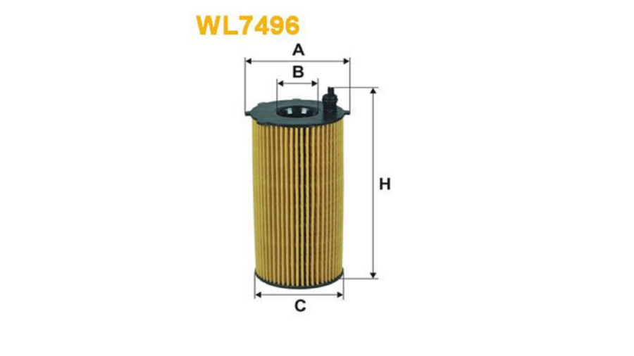 Filtro Olio Dodge Nitro 2.0Crd 07+