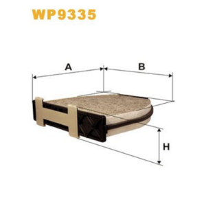 Filtro Abitacolo Classe C "W204-S204""Carb"