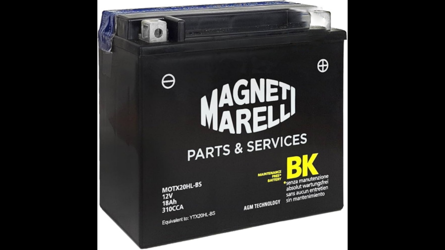Batteria moto 18ah marelli