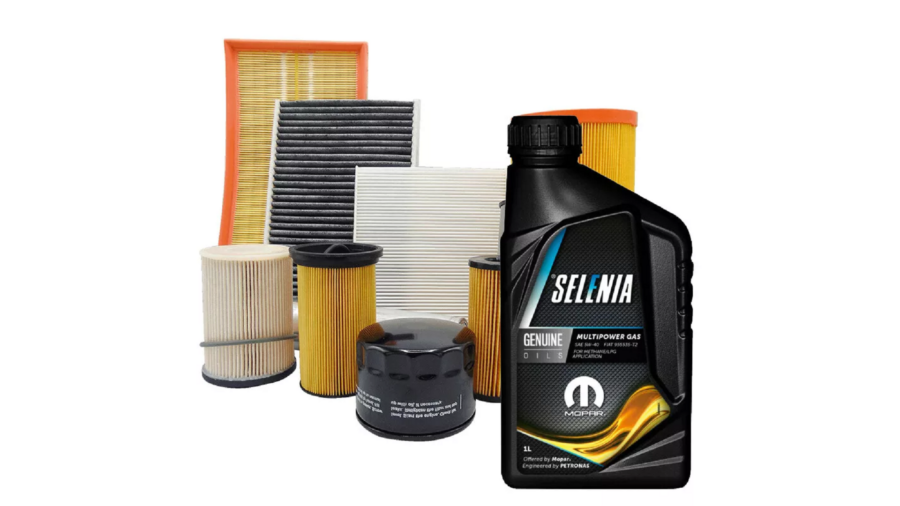 Kit Tagliando Fiat Panda 1.2 Gpl 51 Kw 69 Cv + Lt.3 Selenia 5w40