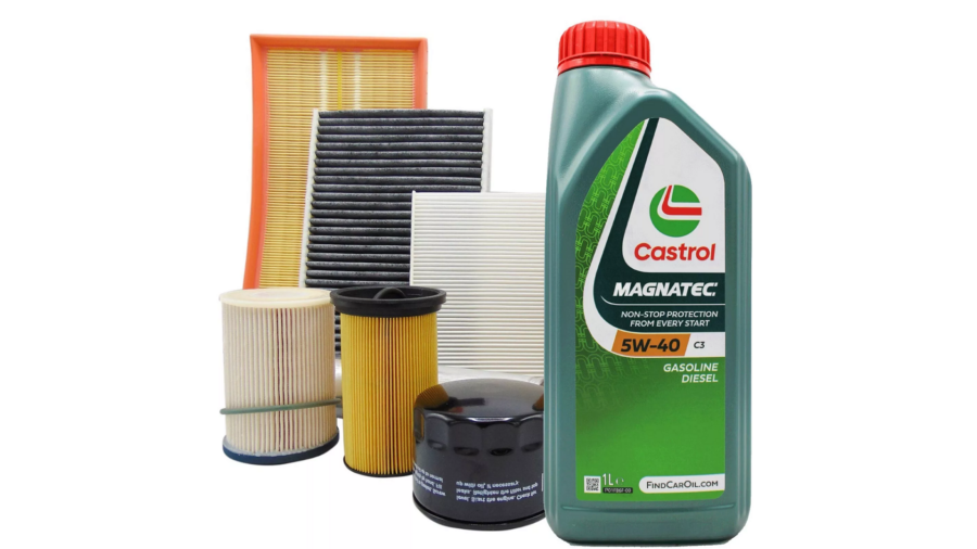 Kit Tagliando Panda 1.2 51kw 69cv Dal 02/12 + Lt.3 Magnatec 5w40