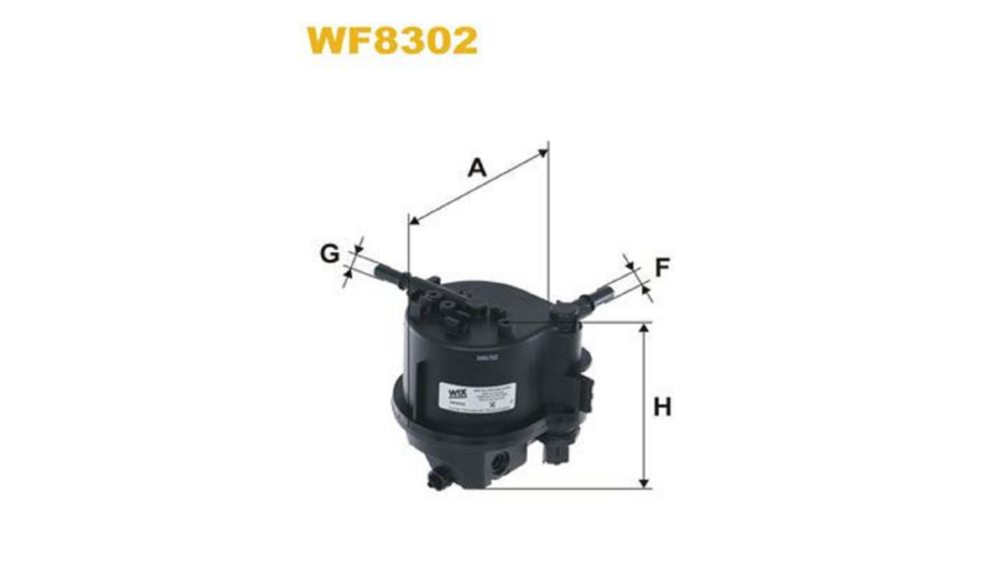 Filtro Gas.Fiesta-1.4 Tdci-C3 1.4 Hdi