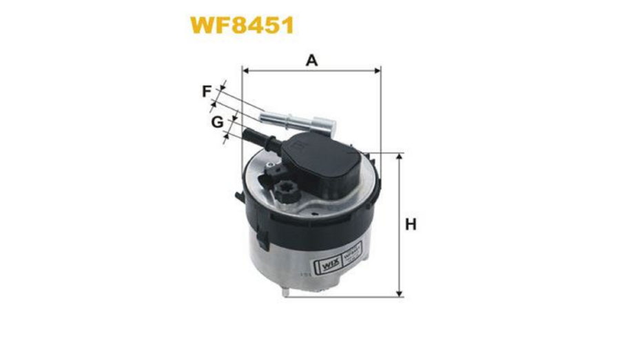 Filtro Gas.Focus Ii 04+1.6 Tdci (Metallo)