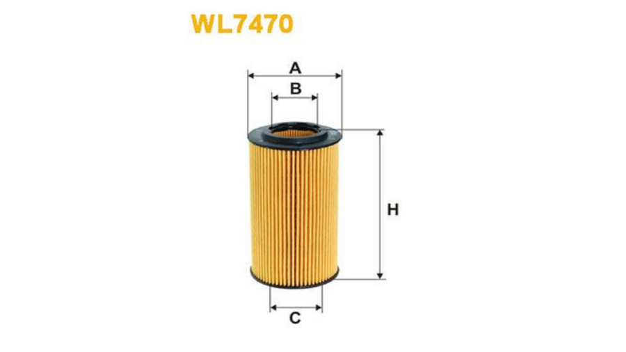 Filtro Olio Classe A 12+(W176)-Classe B 11+(W246)
